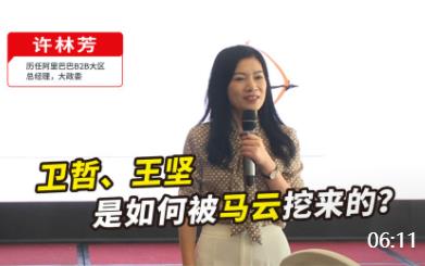 衛哲、王堅是如何被馬云挖來的？許林芳：老板要善用各路