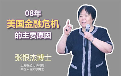 張銀杰:08年美國金融危機的主要原因