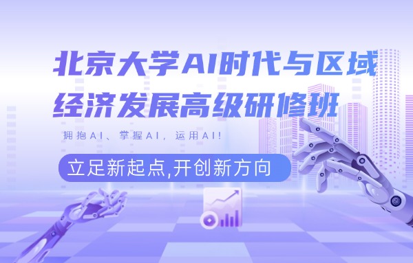 北京大學AI時代與區域經濟發展高級研修班